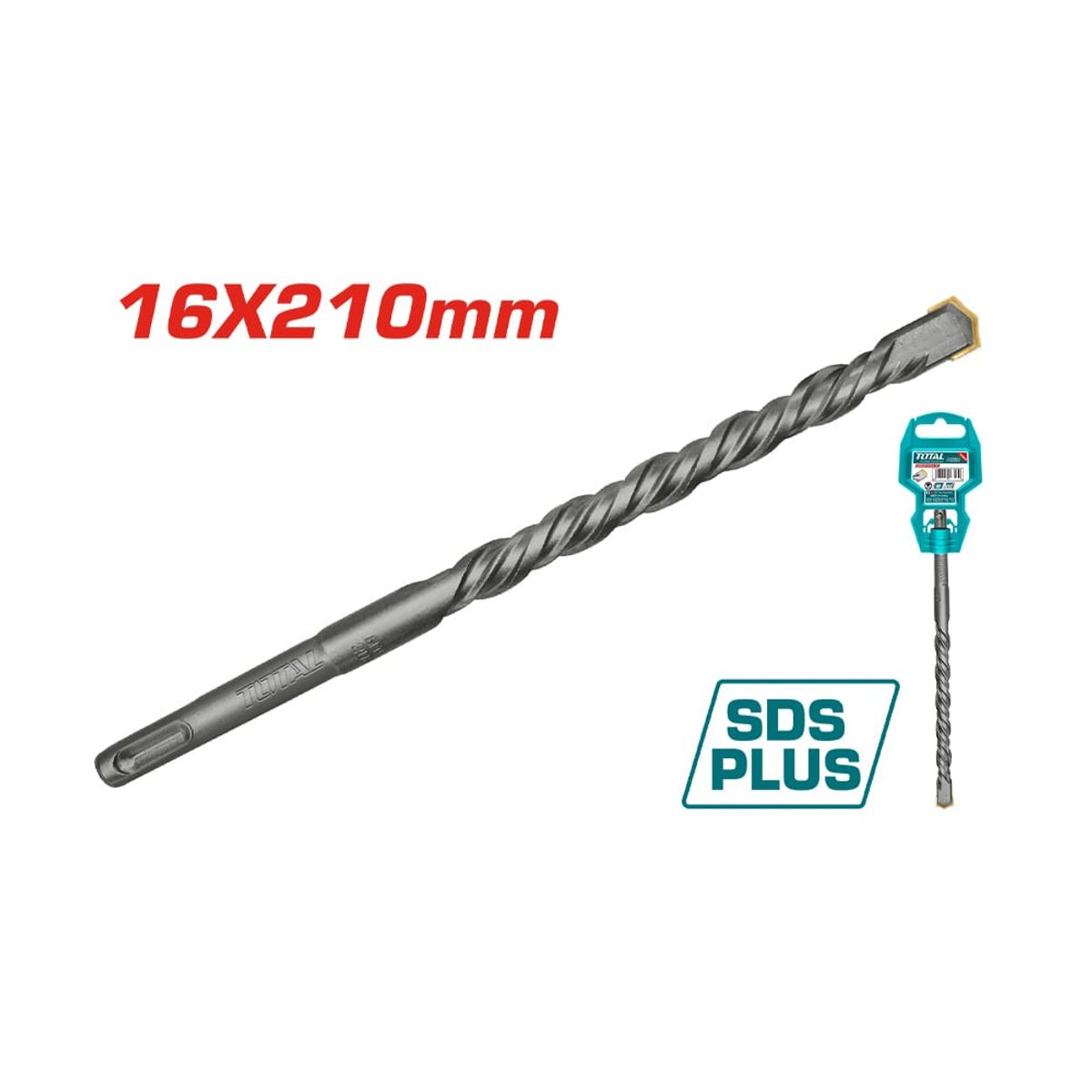 TOTAL TOOLS - Broca perforador SDS Plus 16210mm Total