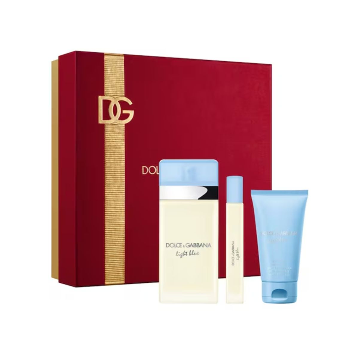 DOLCE&GABBANA - Dolce & Gabbana Light Blue EDT 100ml + 10ml + Crema 50ml