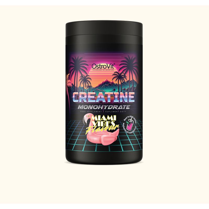 OSTROVIT - CREATINE MONOHYDRATE SABOR MIAMI VIBES  500 GRS