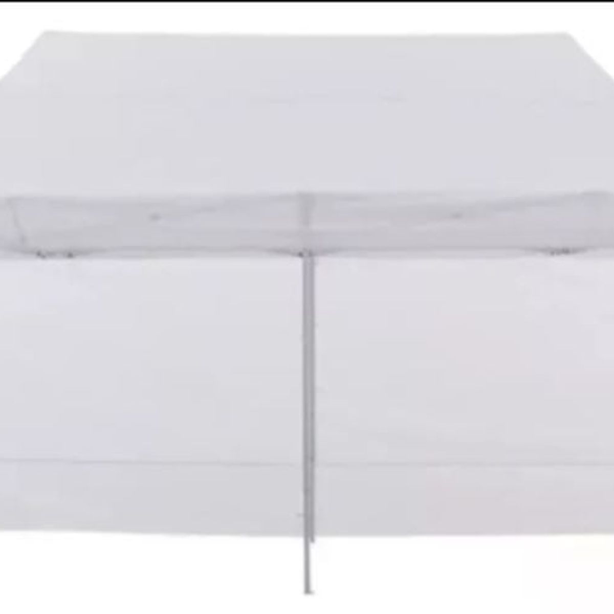 GENERICO - Toldo Plegable con Carpa UV y Laterales 3x6mts Blanco