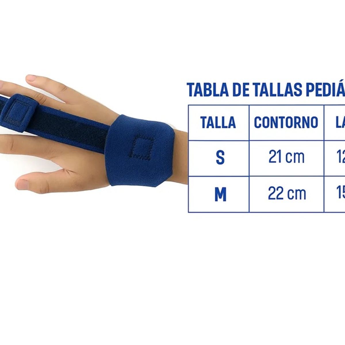 ONEDER - Ferula Inmovilizador Dedo Indice Medio Anular Pediatrico M