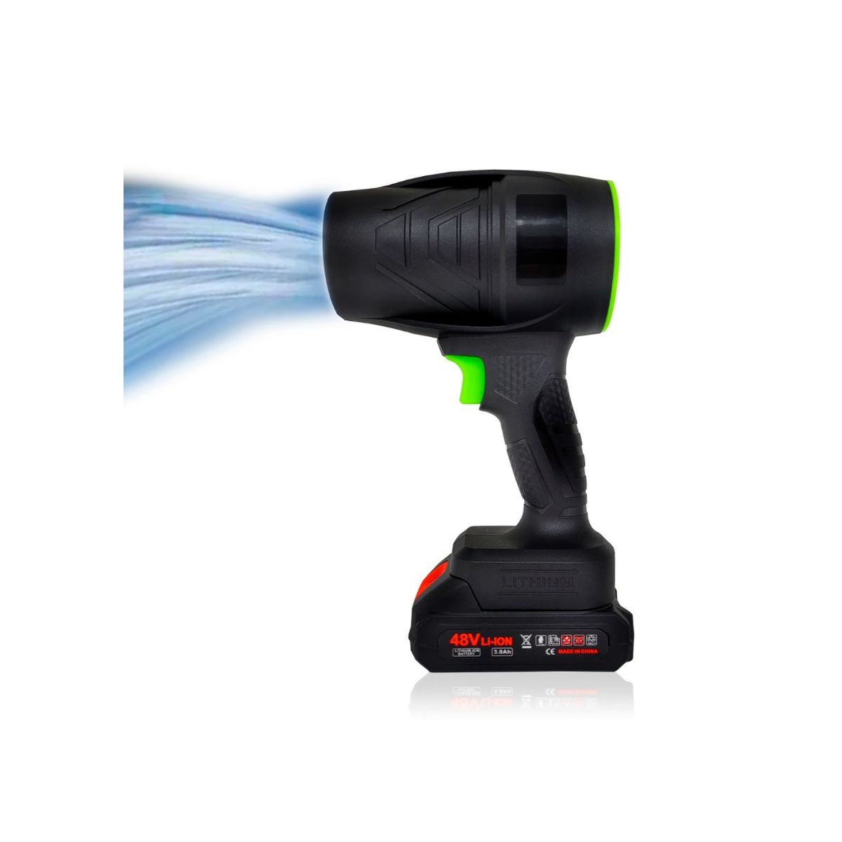 GENERICO - Soplador Inalámbrico 48v: 2 Baterías Para Mayor Autonomía