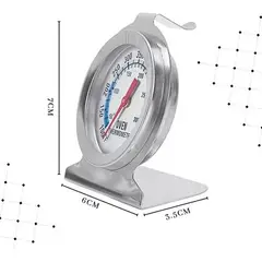 GENERICO - Termometro horno 50 a 300 °C acero