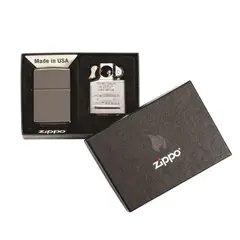 ZIPPO - Encendedor Black Ice & Pipe Insert Plateado ZP29789
