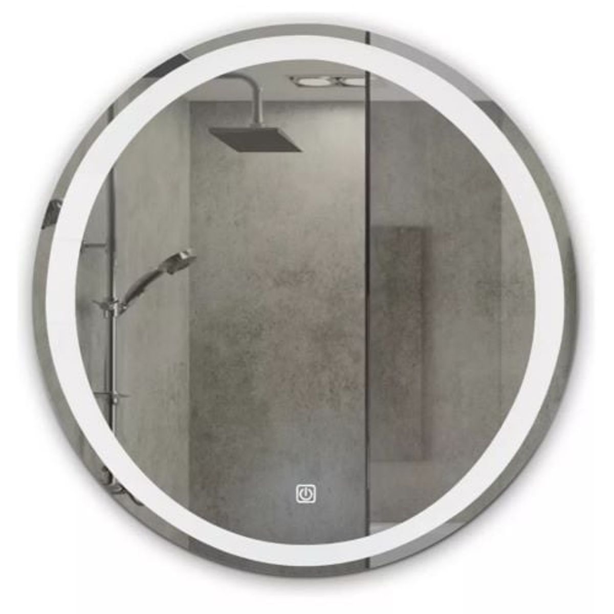 GENERICO - ESPEJO TOUCH REDONDO CON LUZ LED 60CM…