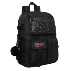 HEAD - Mochila Mujer Kawaii Fusion Glitter Negro