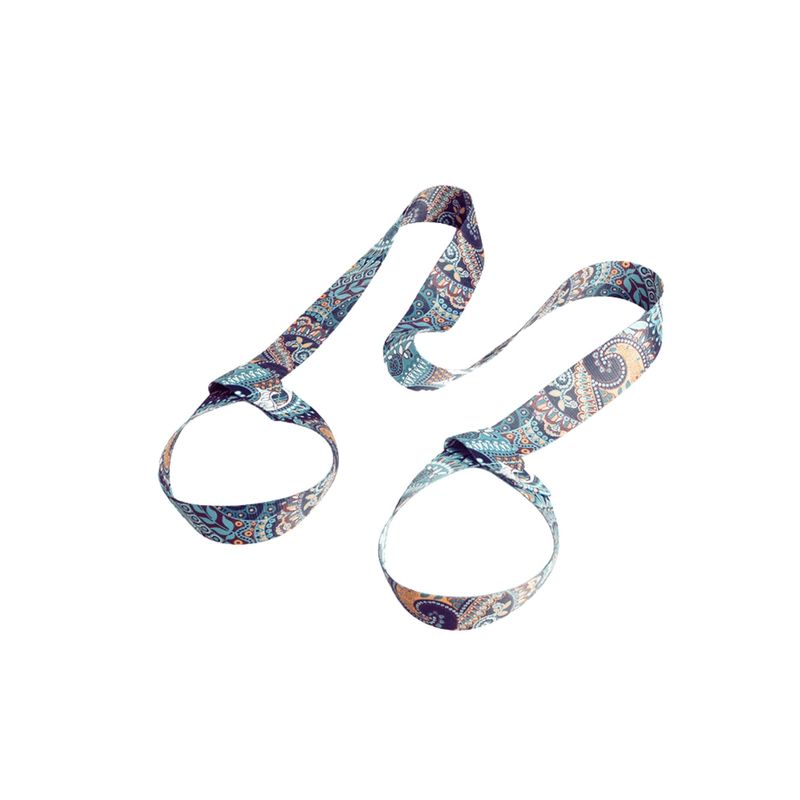 MINDSET - Strap mat de yoga - Correa mat de yoga multicolor azul