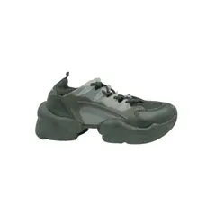 HERIEL - Zapatilla Negra Plataforma Mujer