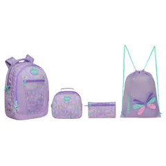 HEAD - Pack Top Escolar Mujer Mariposa Lila