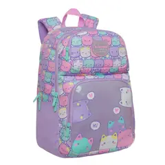 HEAD - Mochila Infantil Niña Fantasy New Gatos Pastel