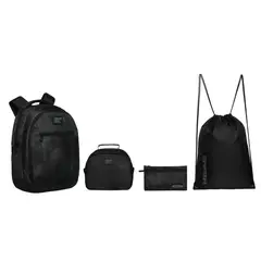 HEAD - Pack Top Escolar Smoked Negro
