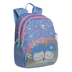 HEAD - Mochila Infantil Niña Gum Gato Corazon Lila