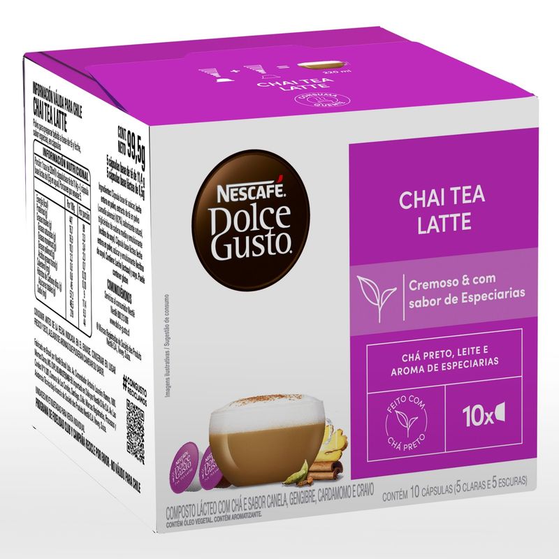 NESCAFE - Cápsulas Café Nescafé® Dolce Gusto® Chai Tea Latte
