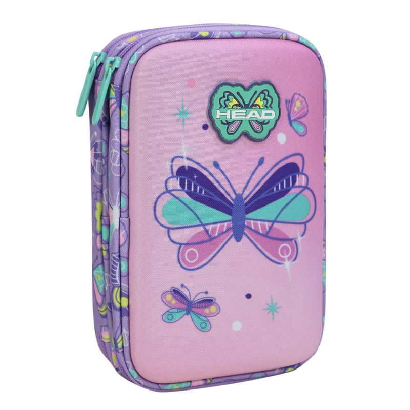 HEAD - Estuche Duro Infantil Mujer Box Mariposa Head
