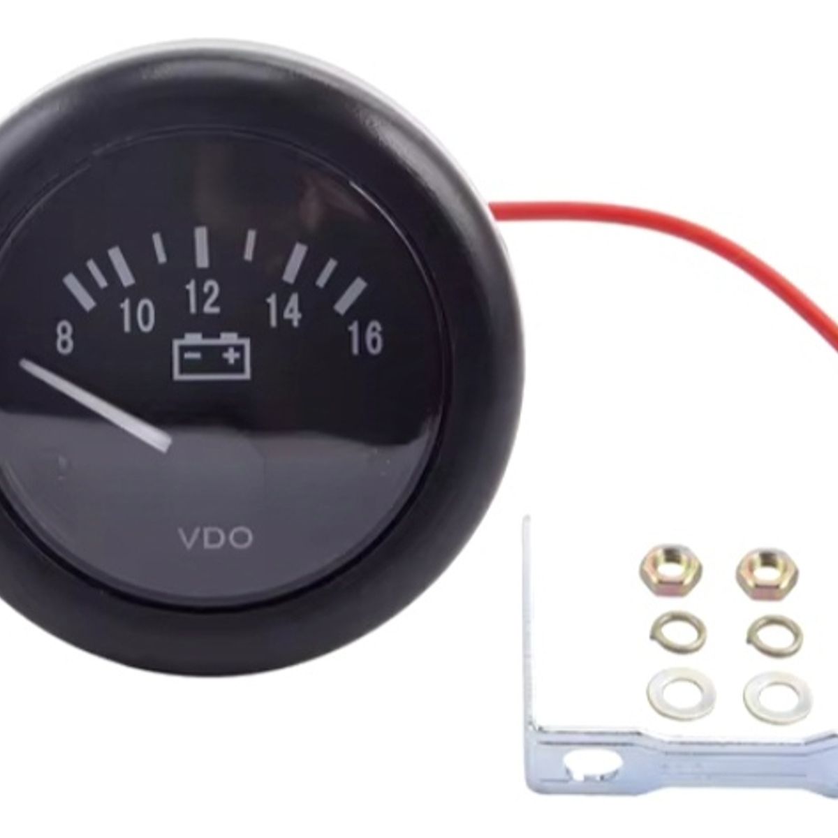 GENERICO - Reloj Medidor Voltaje Maquinaria Generador Vdo 12v 52mm