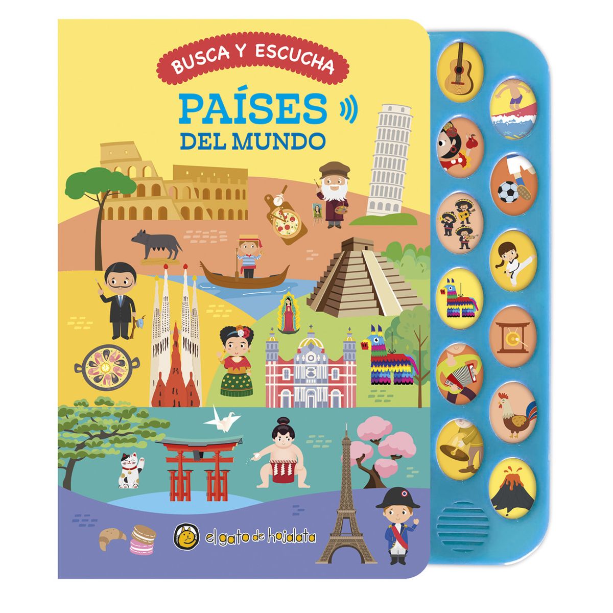 TOP10BOOKS - LIBRO Países Del Mundo - Busca Y Escucha - Países Del Mundo - Busca Y Escucha