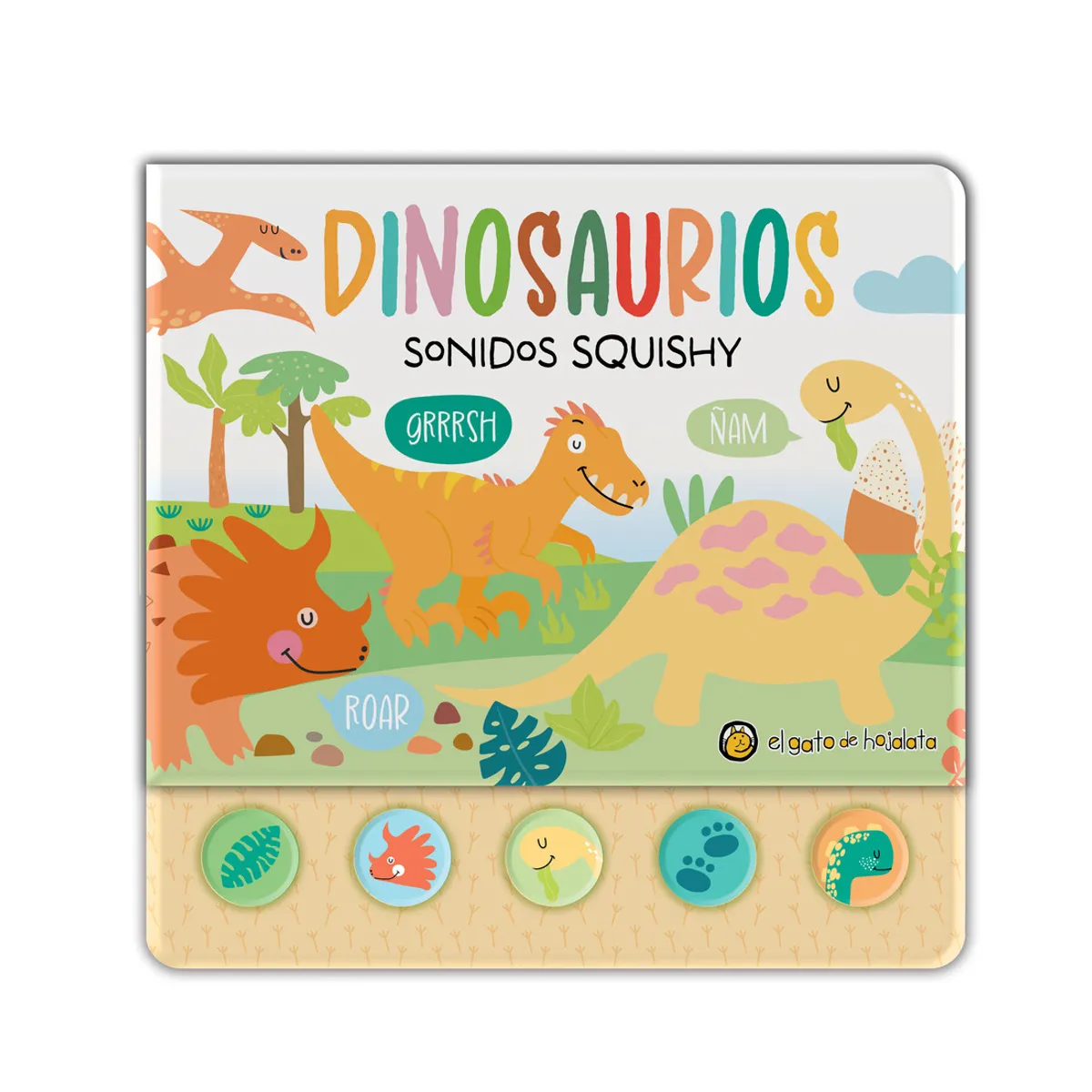 TOP10BOOKS - LIBRO Dinosaurios *sonidos Squishy* - Dinosaurios *Sonidos Squishy*