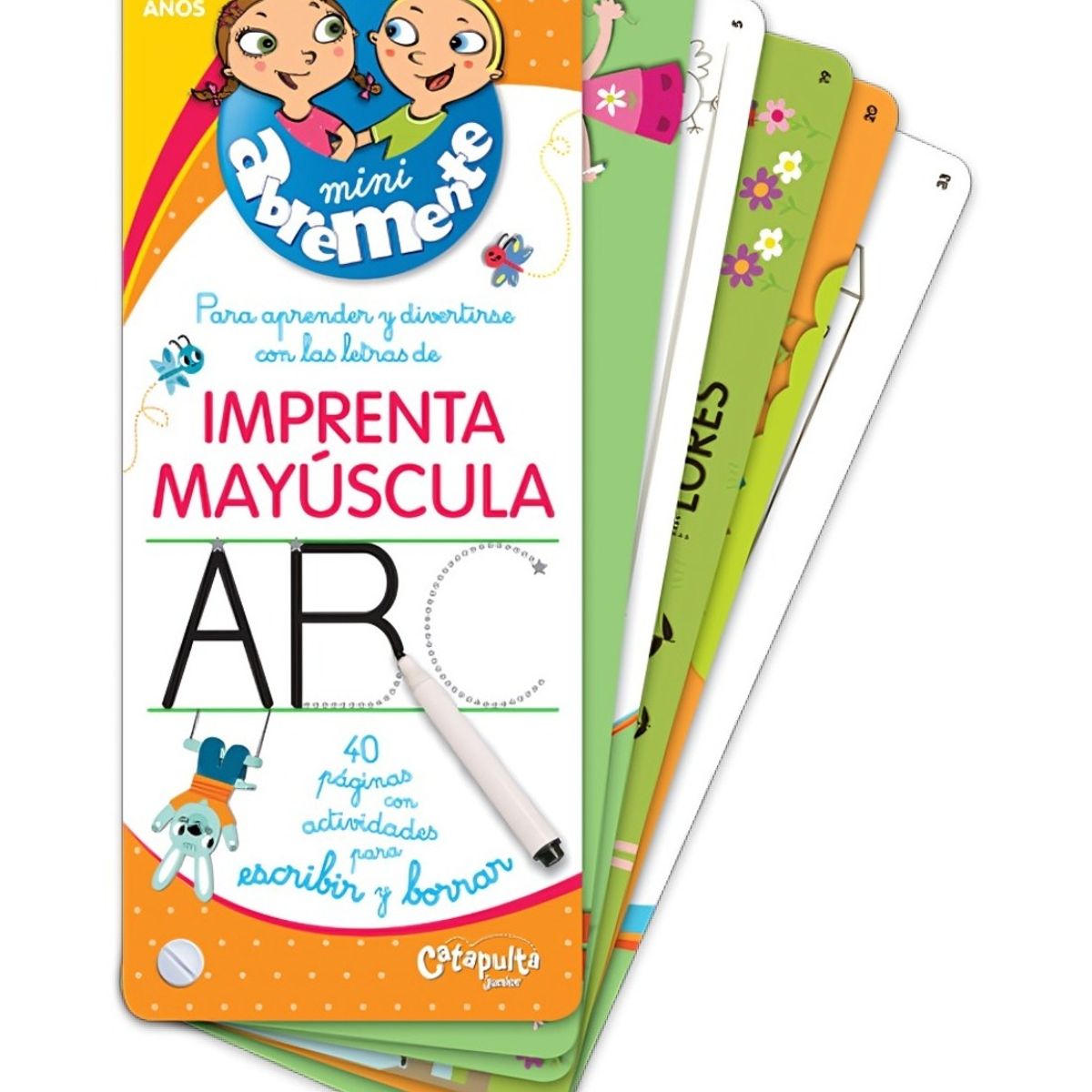 TOP10BOOKS - LIBRO Abremente Escribir Y Borrar - Mayúsculas