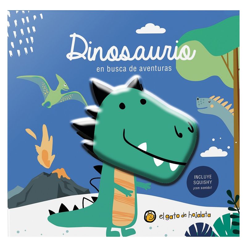 TOP10BOOKS - LIBRO DINOSAURIO CONOCE LOS PAISAJES -AMIGOS SQUISHY / EDITORIAL GUADAL S.A. /