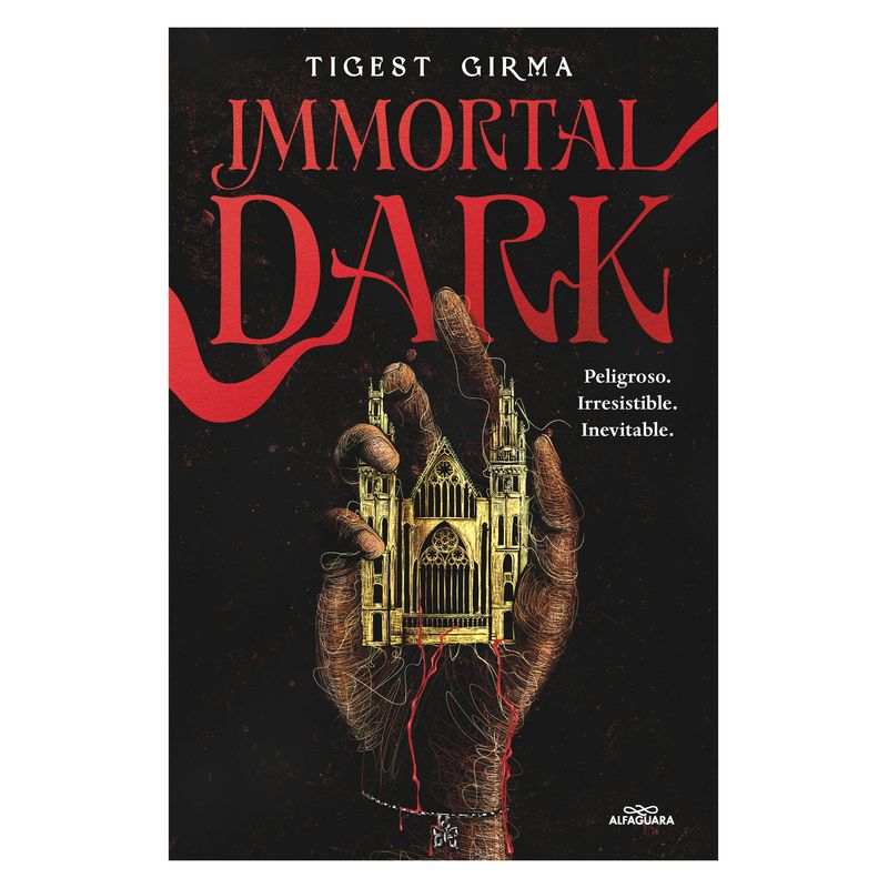 TOP10BOOKS - LIBRO IMMORTAL DARK. PELIGROSO. IRRESISTIBLE. INEVITABLE - SAGA IMMORTAL DARK 1