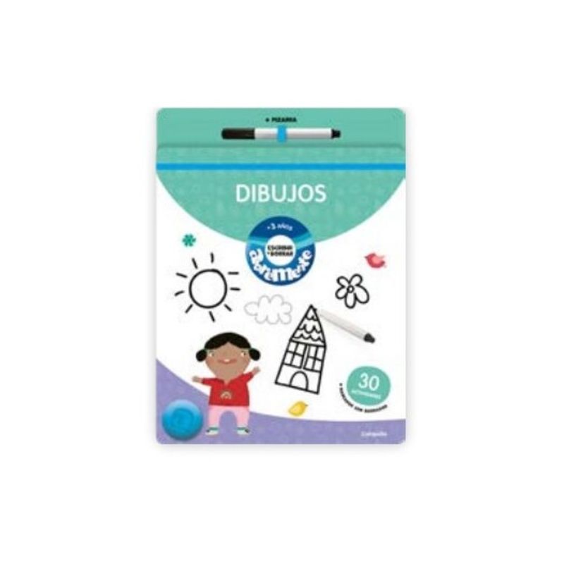 TOP10BOOKS - LIBRO ABREVEMENTE ESCRIBIR Y BORRAR- DIBUJOS / RECLASIFICAR / CATAPULTA EDITORE
