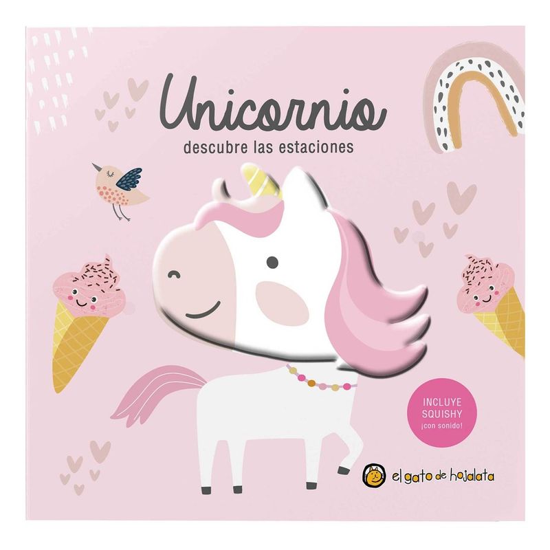 TOP10BOOKS - LIBRO UNICORNIO DESCUBRE LAS ESTACIONES -AMIGOS SQUISHY / EDITORIAL GUADAL S.A.