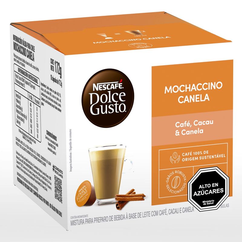 NESCAFE - Cápsulas Café Nescafé Dolce Gusto® Mochaccino Canela