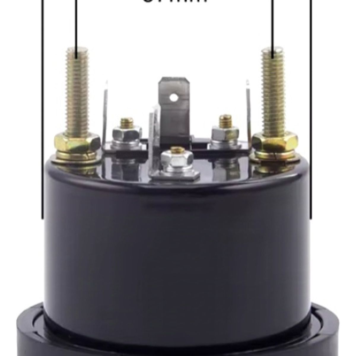 GENERICO - Reloj Medidor Temperatura Agua Maquinaria Generador Vdo 12v