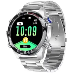 GENERICO - SmartWatch CT11 Plateado Para Hombre - IP67 Amoled Reloj Inteligente