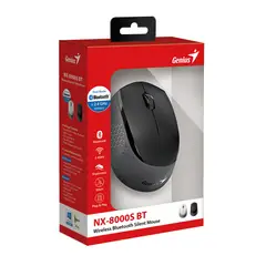GENIUS - MOUSE BLUETOOTH Y 2.4 GHz NX-8000 NEGRO SILENCIOSO
