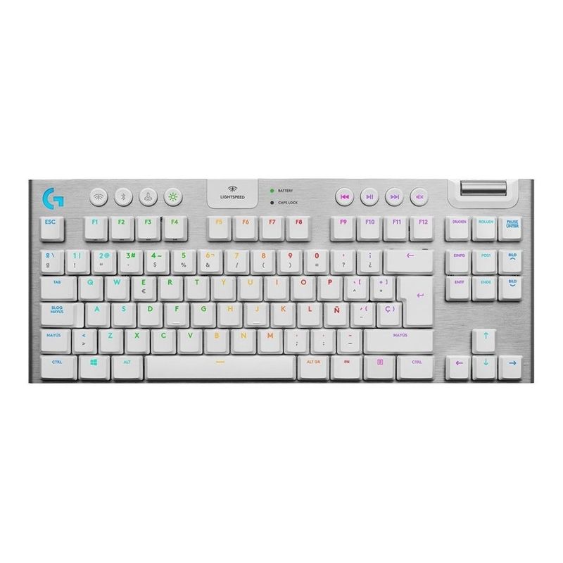 LOGITECH - 920-009660 Keyboard Gaming G915 Tkl White - Blanco