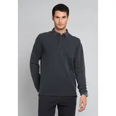 SOVIET - Polera Pique Stone Wash