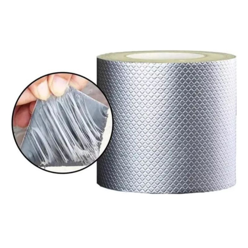 MUNDO MAGIA - Cinta Butilo Impermeable Fuerte Térmica Techo Tubo 150mmx10m