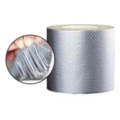 MUNDO MAGIA - Cinta Butilo Impermeable Fuerte Térmica Techo Tubo 150mmx10m