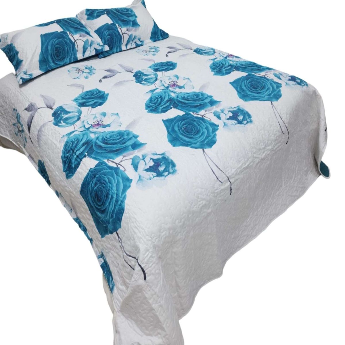 GENERICO - CUBRECAMA QUILT DE VERANO 2 PLAZAS.