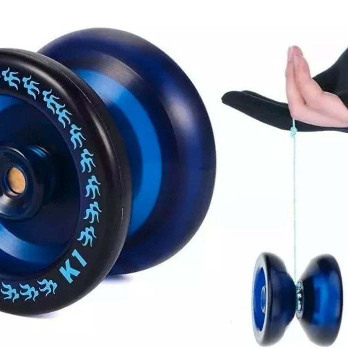 MUNDO MAGIA - Yoyo Profesional Magic K1 Spinner Abs 8 Bola Kk Rodamiento