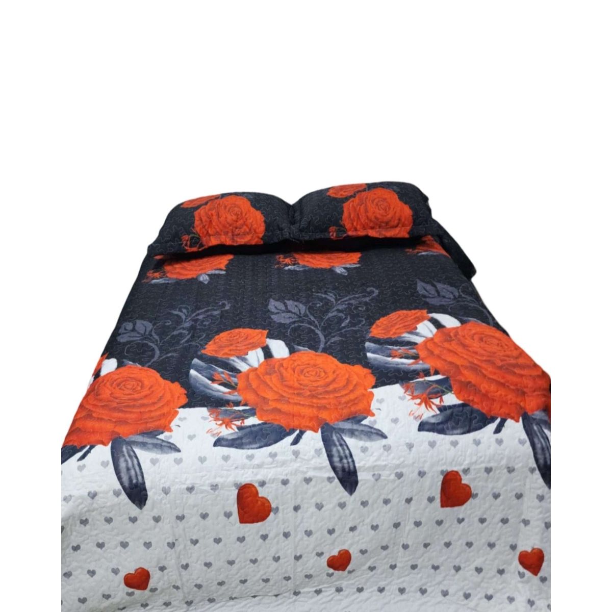 GENERICO - CUBRECAMA QUILT PRIMAVERA VERANO KING
