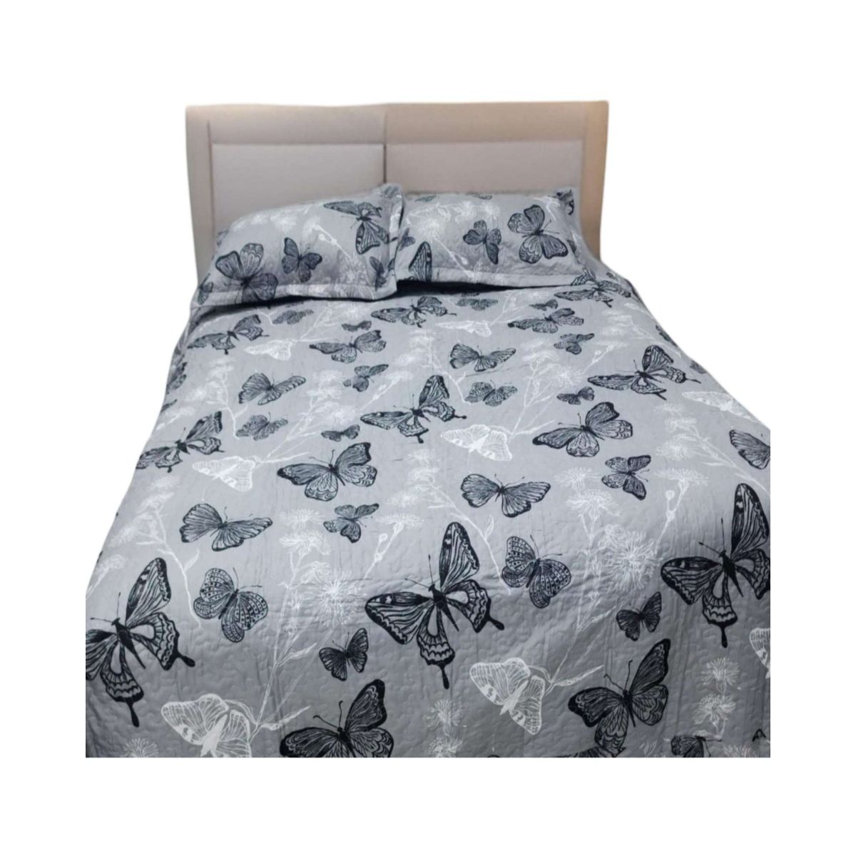 GENERICO - CUBRECAMA QUILT PRIMAVERA VERANO KING