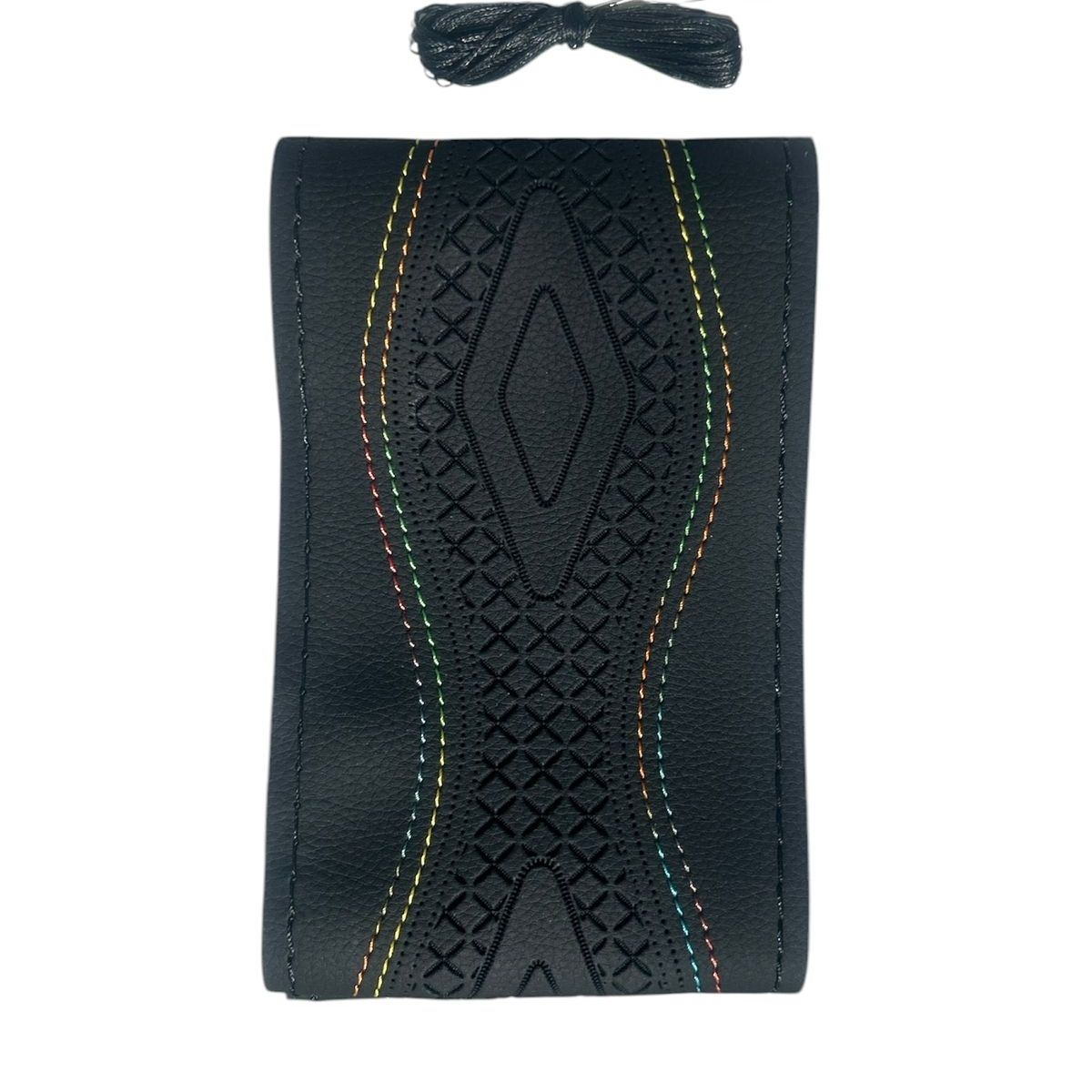 GENERICO - Funda Cubre Volante Cosido Antirresbalante 37-38 Multicolor