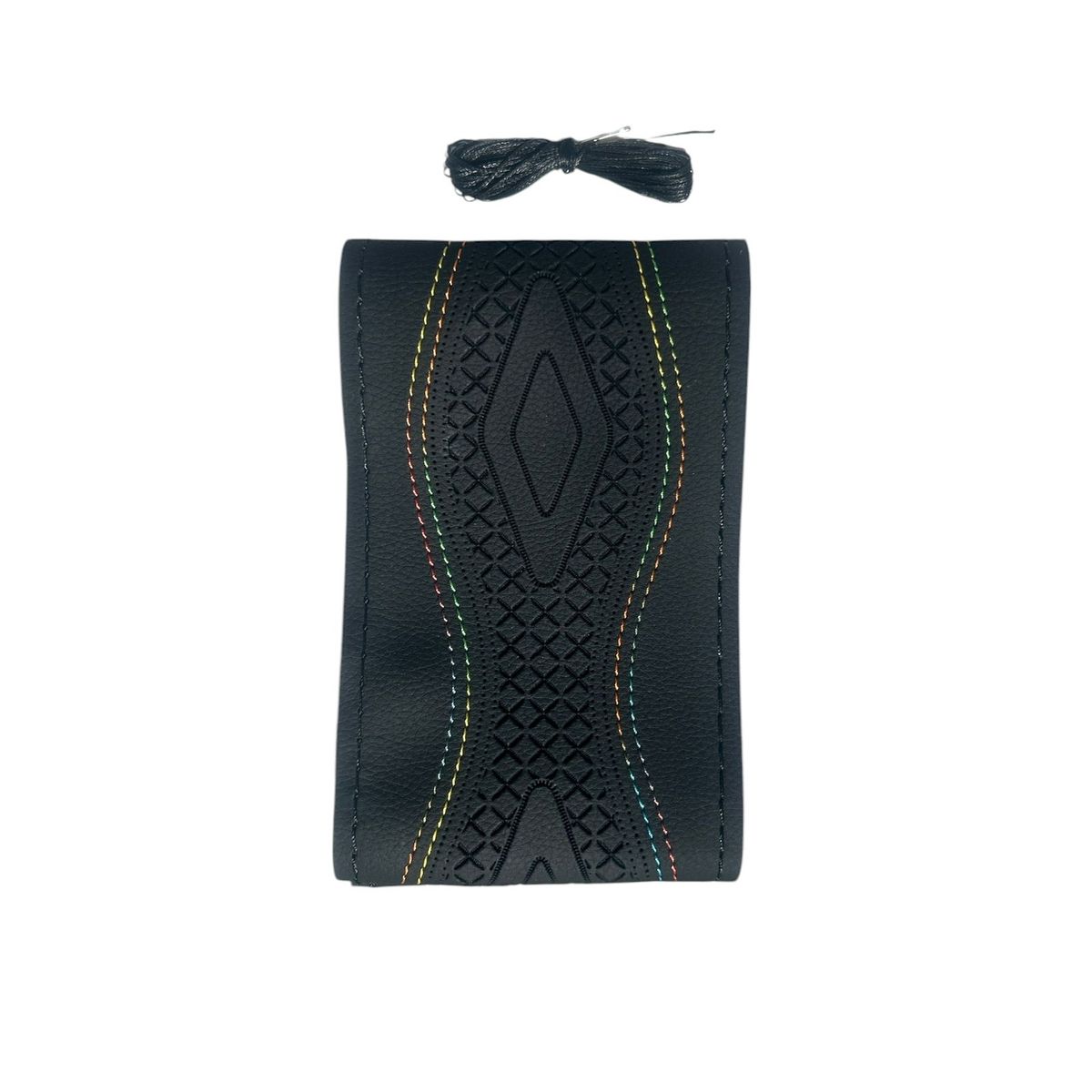 GENERICO - Funda Cubre Volante Cosido Antirresbalante 37-38 Multicolor