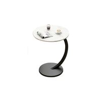 Mesa Estante Redonda De Marmol Mesa Centro Pequeña