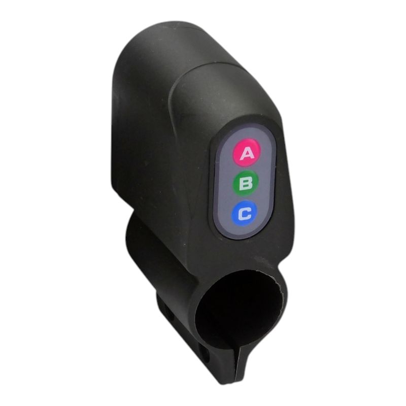 GENERICO - 2x Alarma Para Bicicleta Funciona Con Bateria De 9 Volt