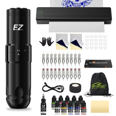 Generico Kit De Tatuaje Ez Con Impresora