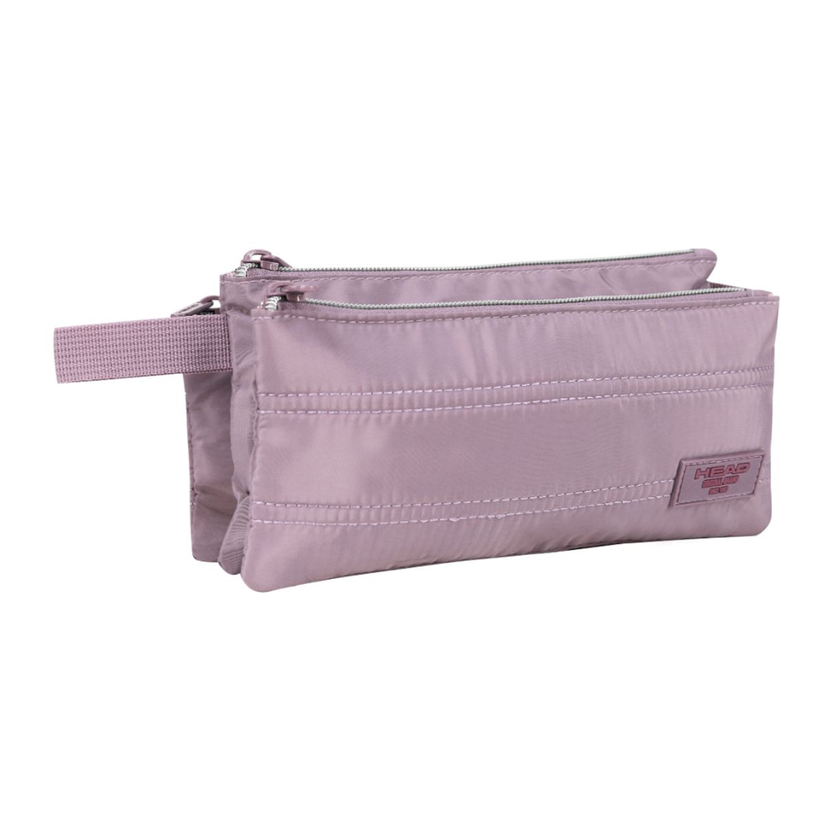 HEAD - Estuche Triple Celerio Quilt Dusty Morado Head