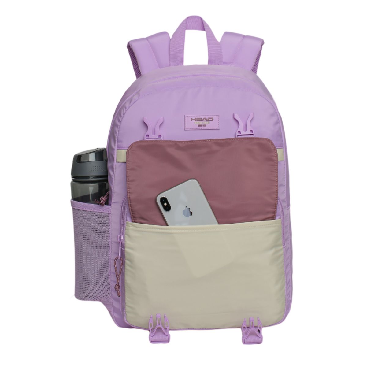 HEAD - Mochila Mujer Corolla Color Block Lila Head
