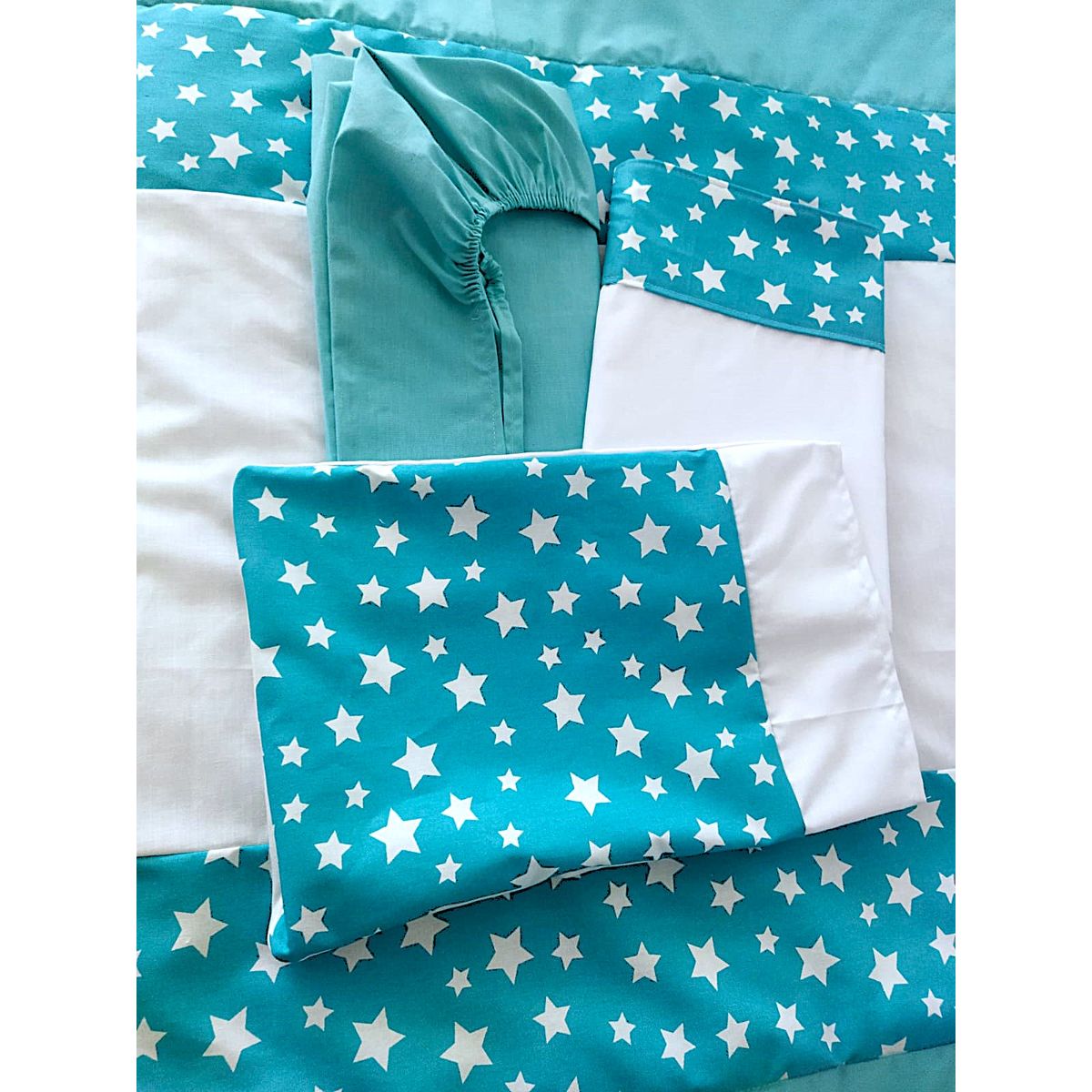 GENERICO - Juego de sabana mas cobertor cuna colecho bebe