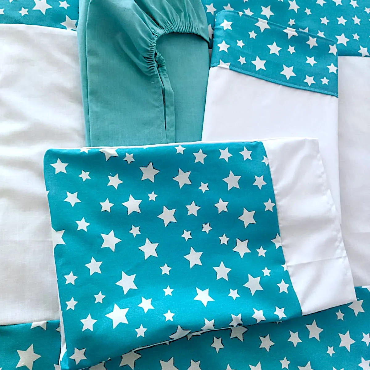 GENERICO - Juego de sabana mas cobertor cuna colecho bebe