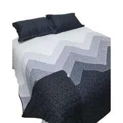 GENERICO - CUBRECAMA QUILT DE VERANO 2 PLAZAS