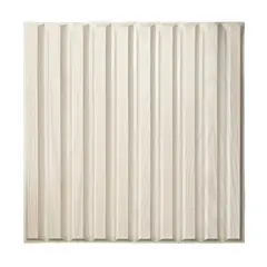 MERCAR RAY - Panel Decorativo 3D PVC Pino Natural 3m² 12 paneles 50x50cm
