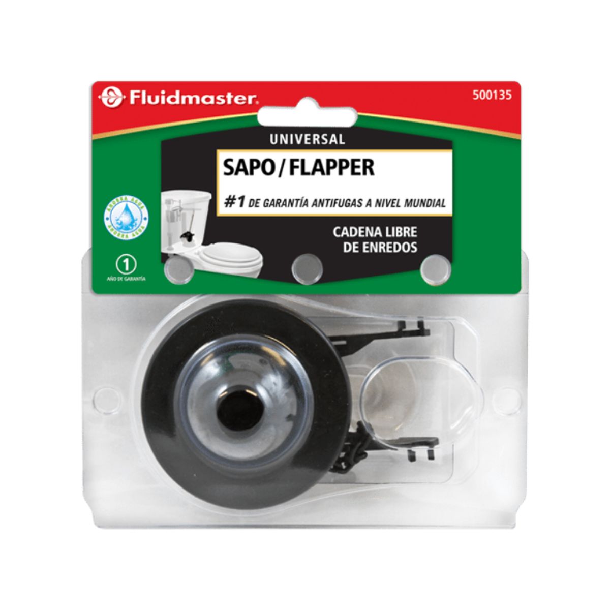 GENERICO - SOPAPA 2 DESCARGA FLUIDMASTER WC